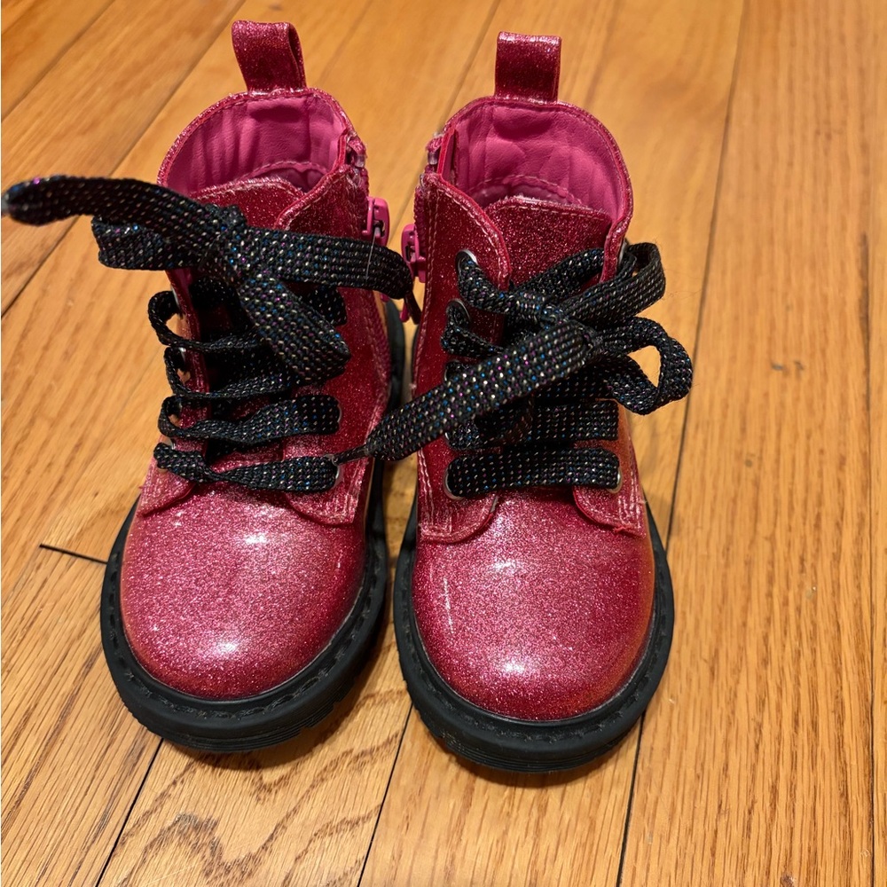 Thereabouts Toddler Pink Toddler Boots 5T